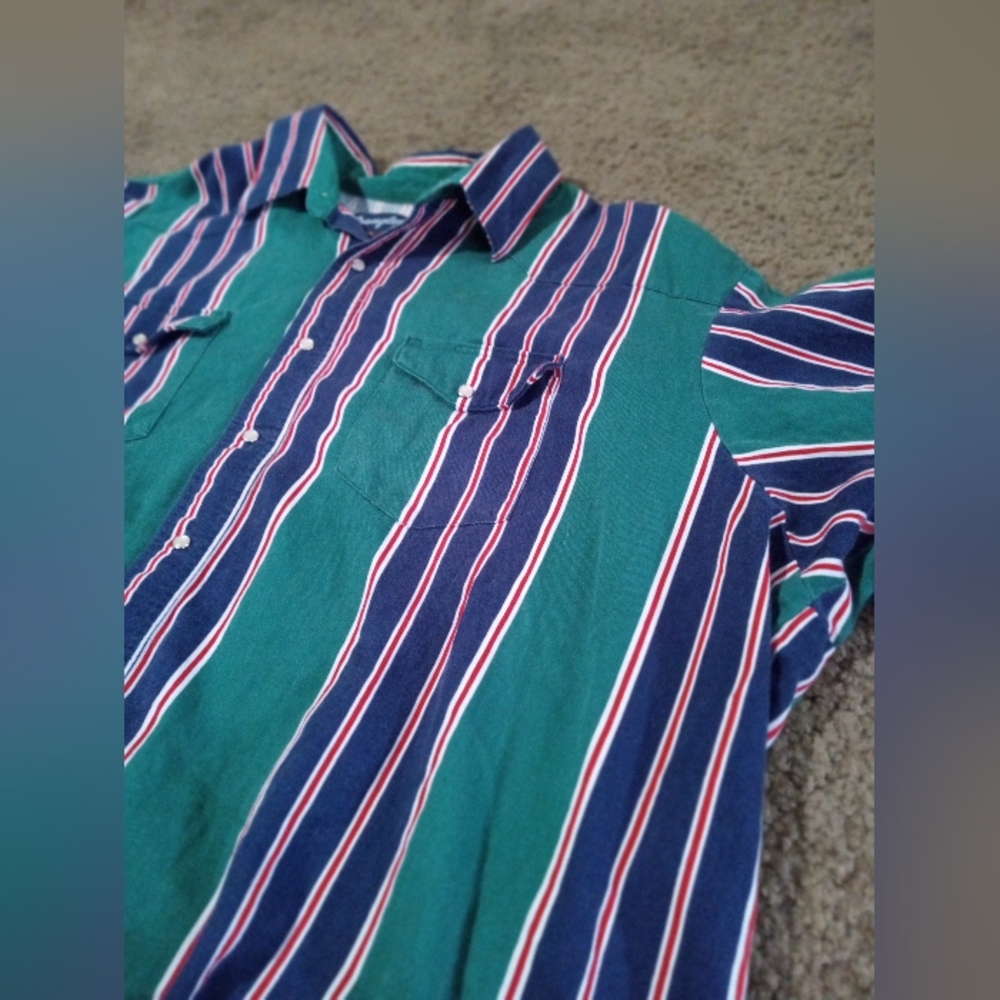 Vintage Wrangler Wéstern Shirt XXL Short Sleeve